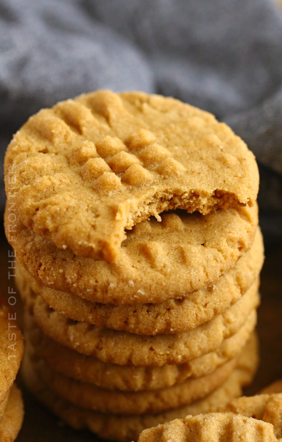 Classic Peanut Butter Cookies - Taste of the Frontier