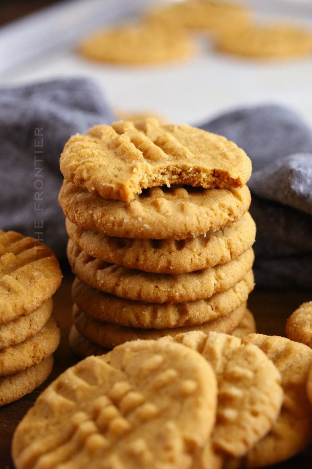 Classic Peanut Butter Cookies - Taste of the Frontier