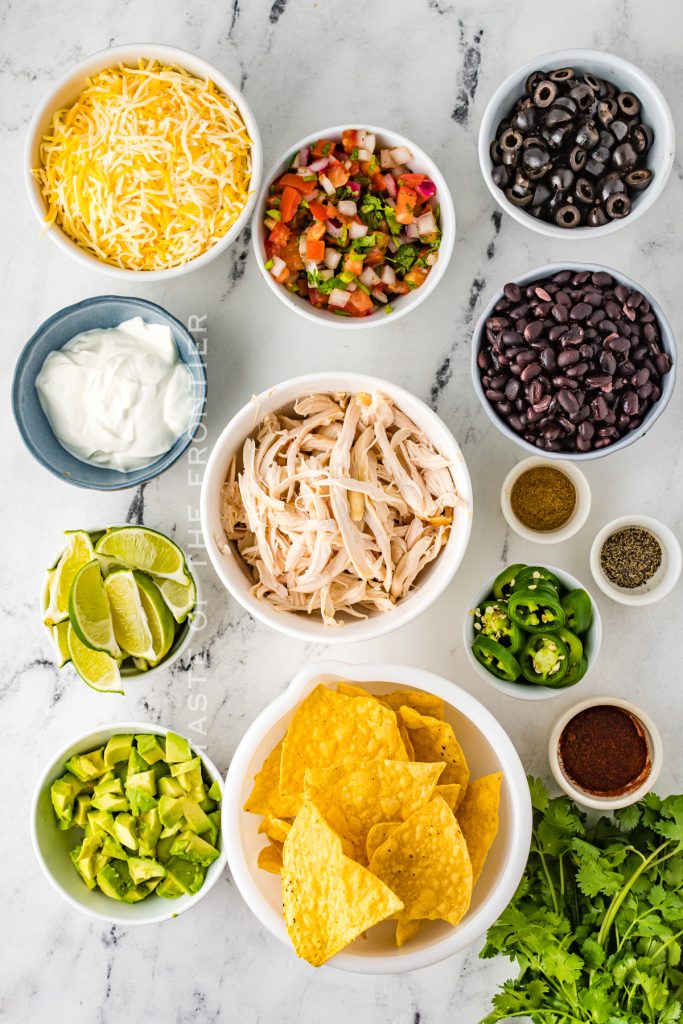 Shredded Chicken Nachos - Taste of the Frontier