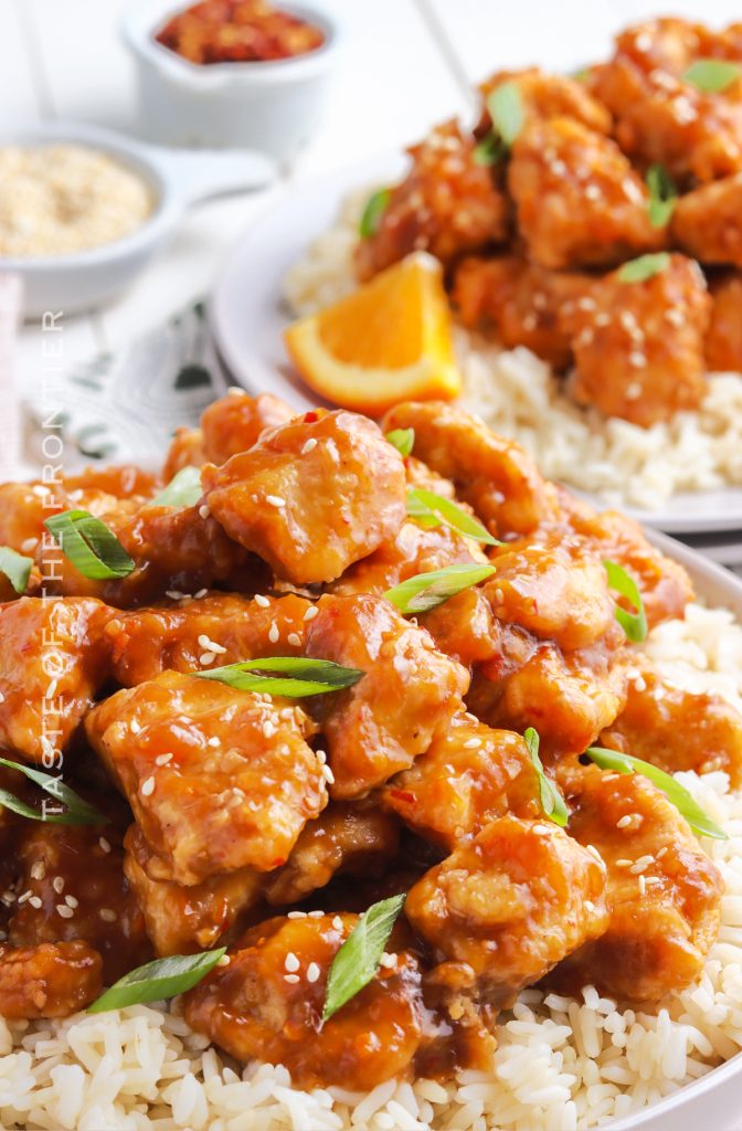 Chinese Orange Chicken - Yummi Haus