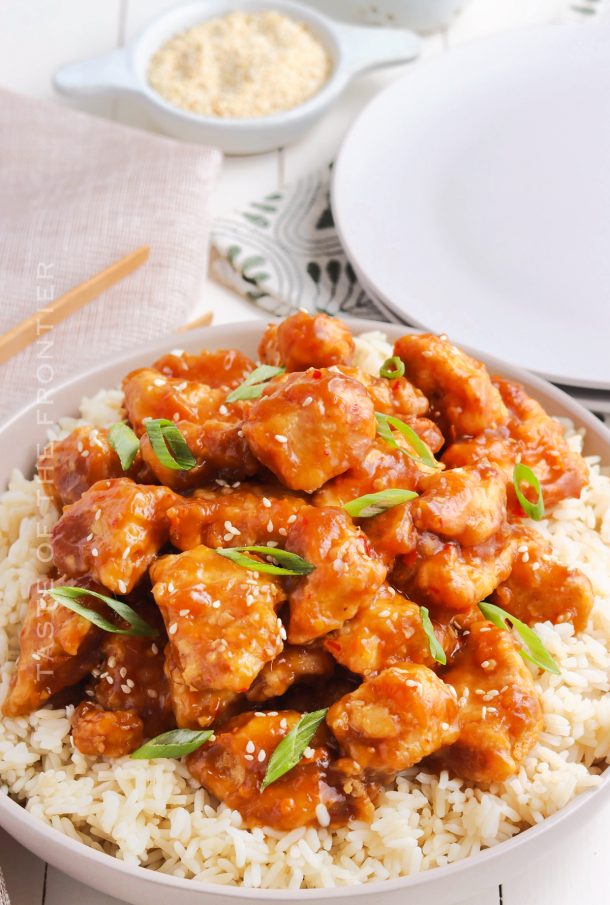 Chinese Orange Chicken - Taste of the Frontier