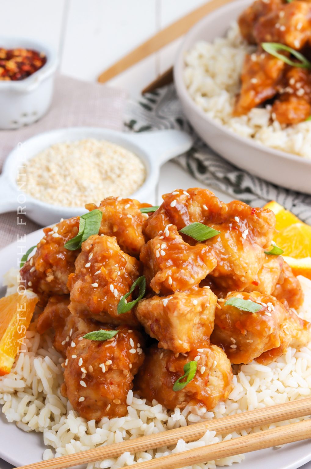 Chinese Orange Chicken - Taste of the Frontier