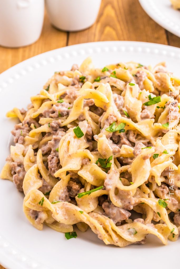 Easy Beef Stroganoff - Taste of the Frontier