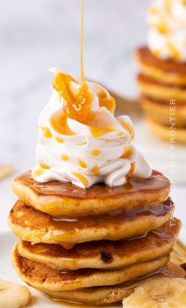 Mini Pancakes - (Silver Dollar Pancakes) - Julie's Eats & Treats ®