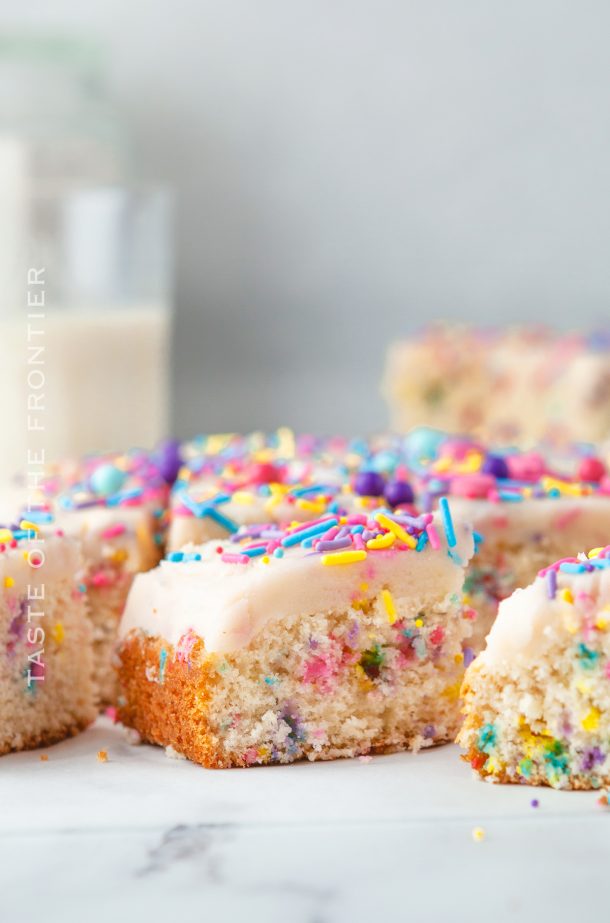 Confetti Cake - Funfetti Cake - Yummi Haus