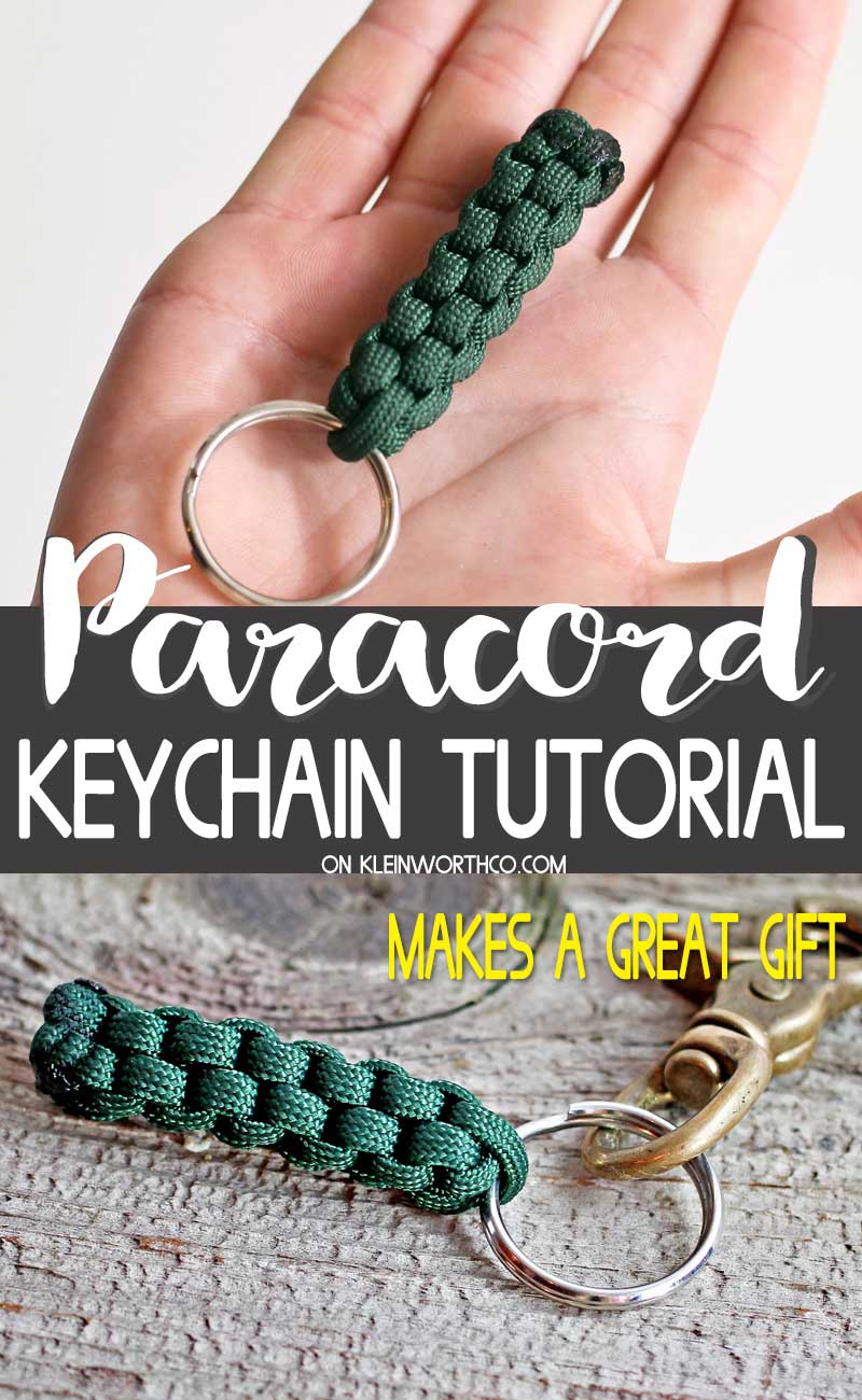 handmade keychain tutorial