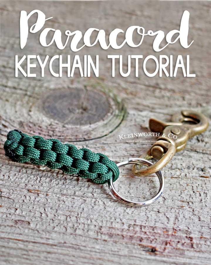 How To Make A Keychain With Suede Cord - Video Tutorial 