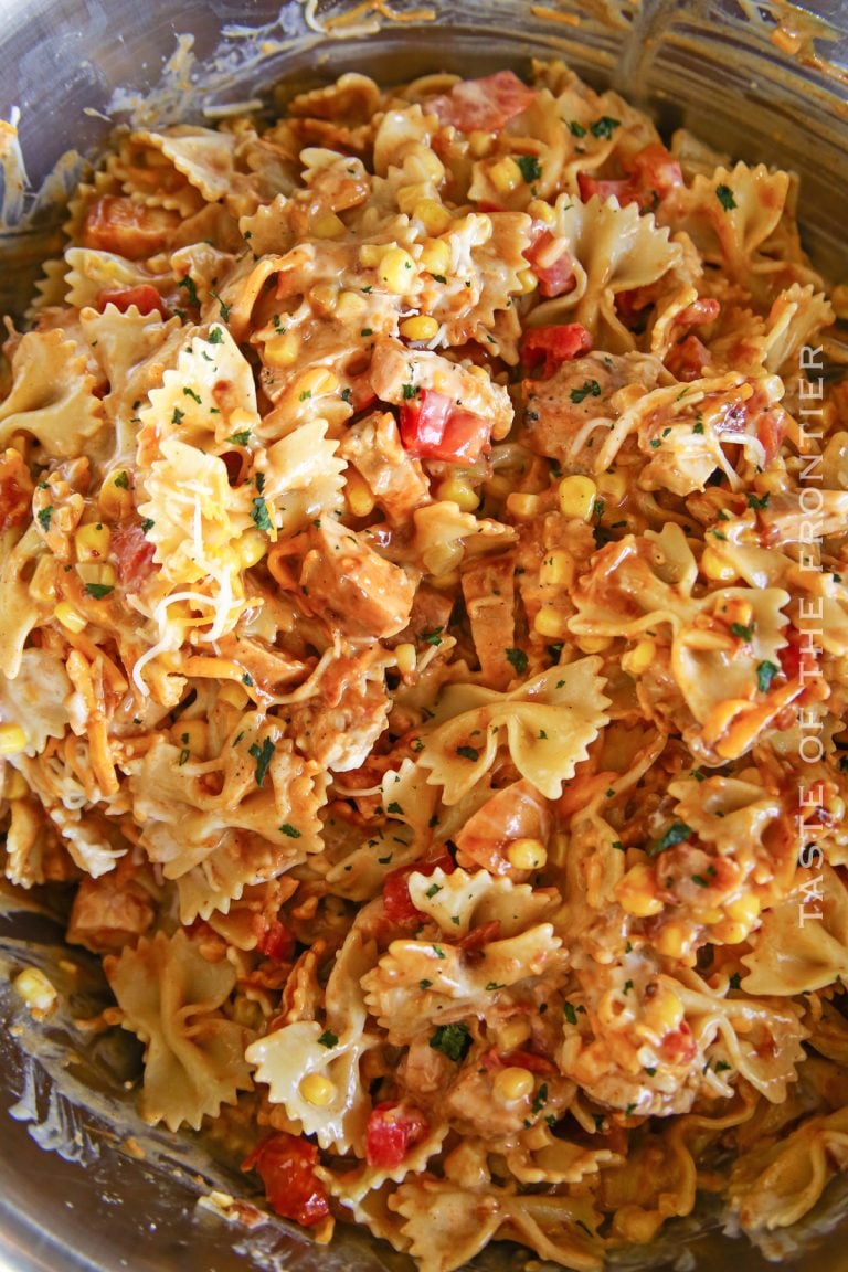 BBQ Ranch Pasta Salad - Taste of the Frontier