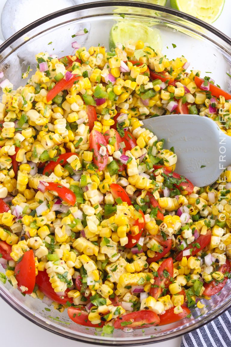 Grilled Corn Salad - Taste of the Frontier