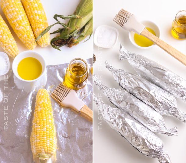 Easy Grilled Corn - Taste of the Frontier