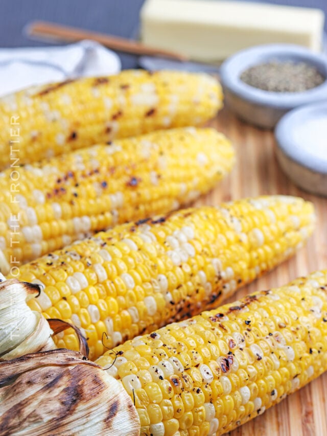 Easiest Grilled Corn without Husks Recipe