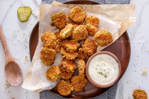 Air Fryer Fried Pickles - Taste of the Frontier