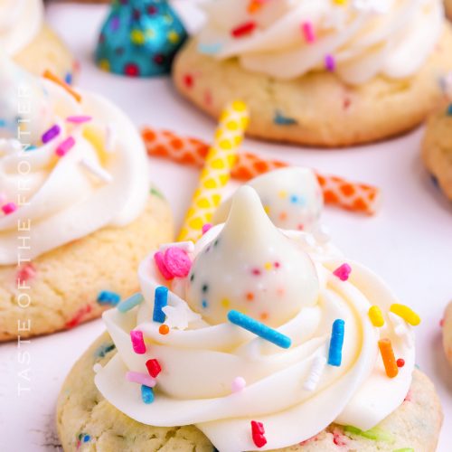 Birthday Sprinkle Sugar Cookie Dippers