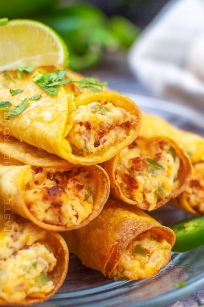 Air Fryer Taquitos - Taste of the Frontier