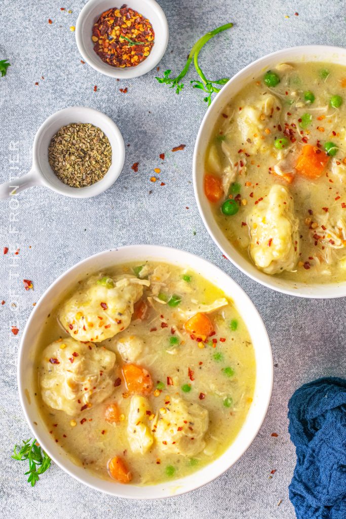 Instant Pot Chicken and Dumplings - Taste of the Frontier