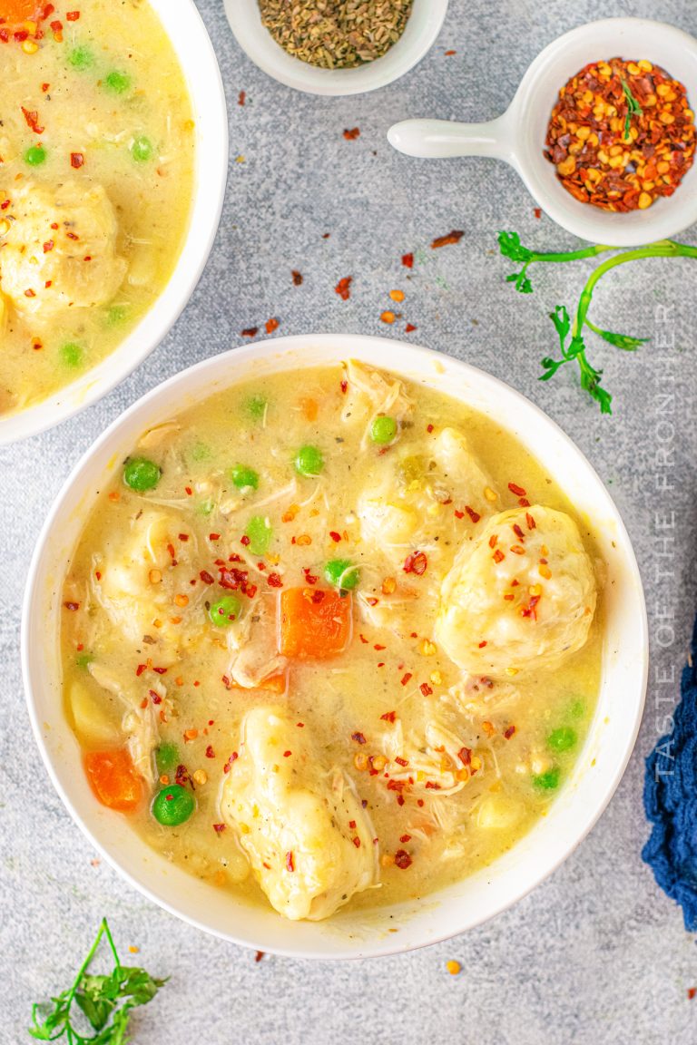 Instant Pot Chicken and Dumplings - Taste of the Frontier