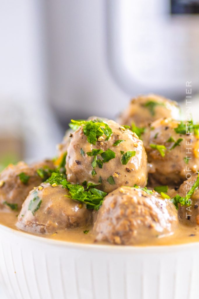 Instant Pot Swedish Meatballs Taste Of The Frontier