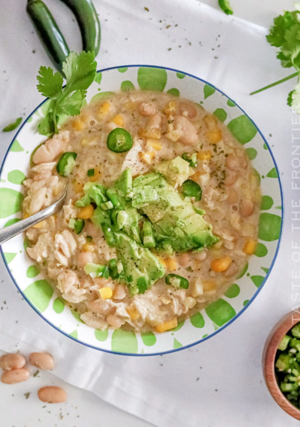 Pressure Cooker White Chicken Chili