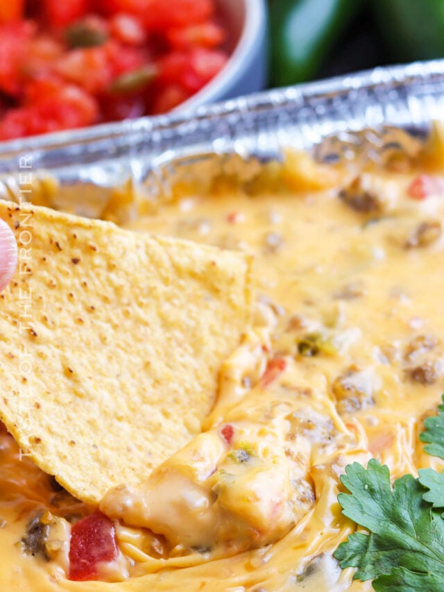 Easy Smoked Queso Dip Recipe