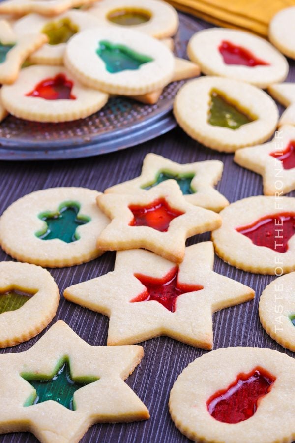 Stained Glass Cookies - Taste of the Frontier