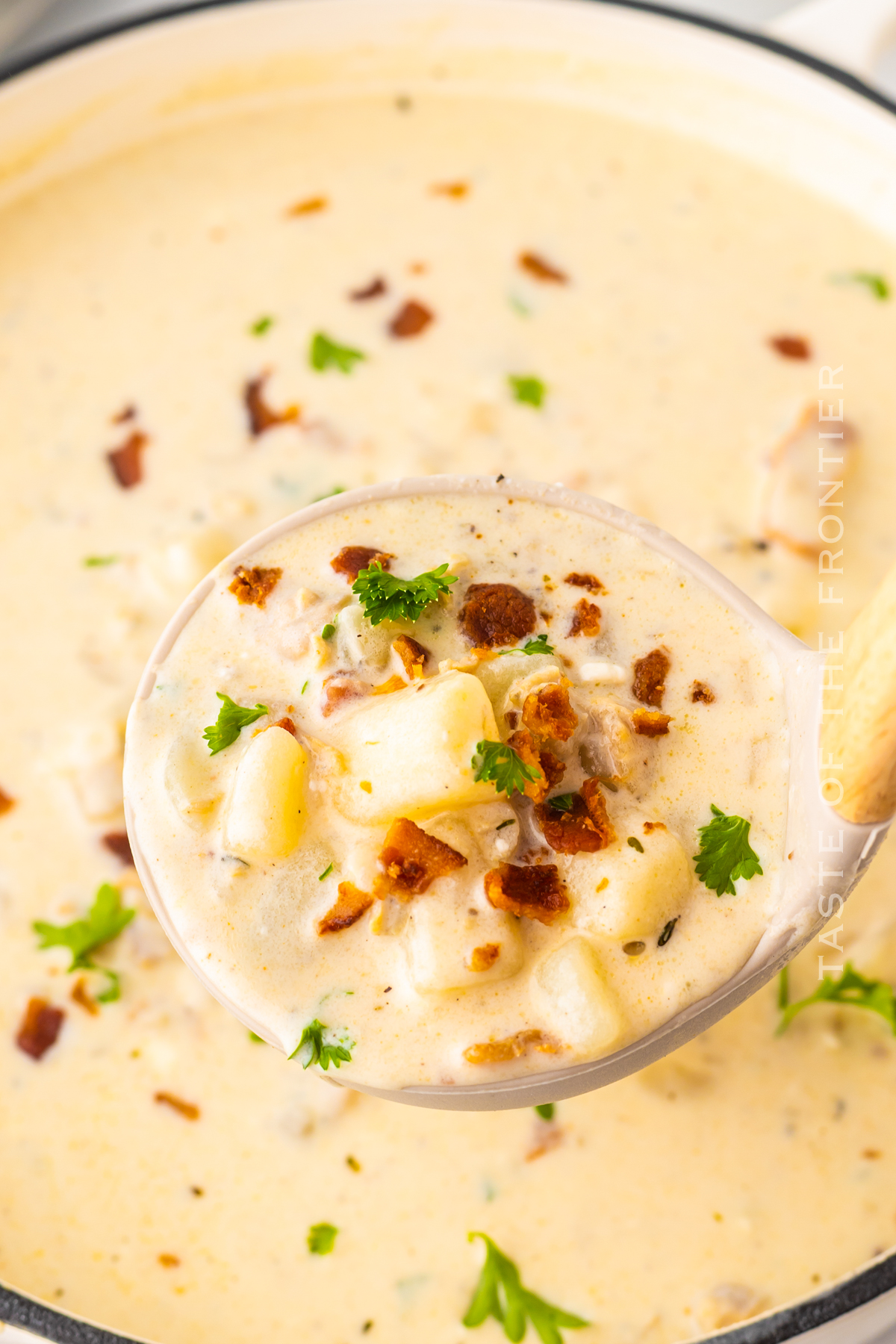 New England Clam Chowder - Taste of the Frontier