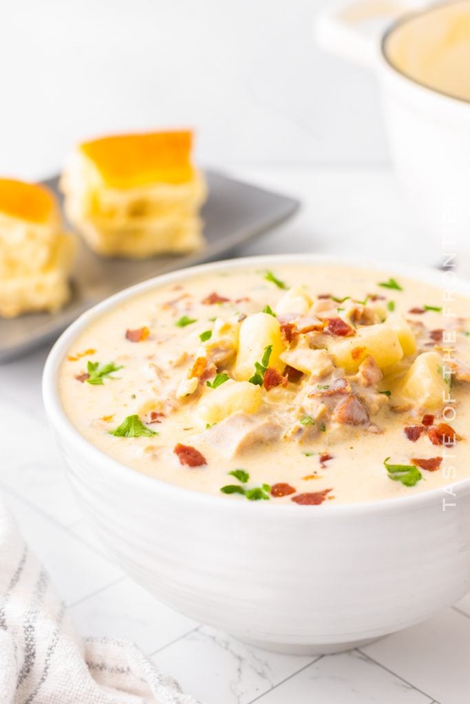 New England Clam Chowder - Taste of the Frontier