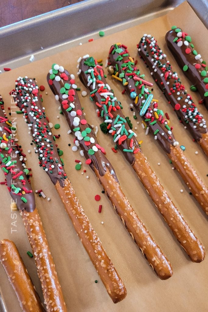 Chocolate Covered Pretzels - Taste of the Frontier