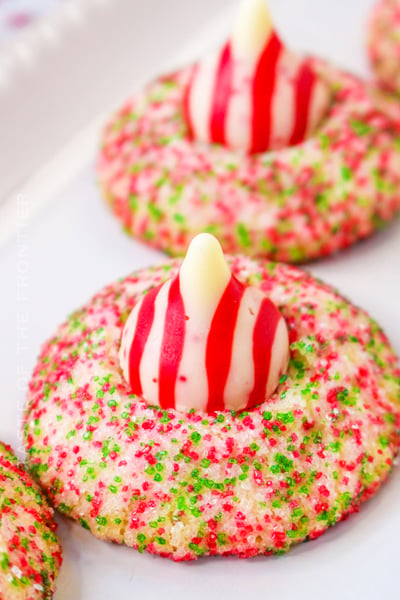 Peppermint Shortbread Cookies - Yummi Haus