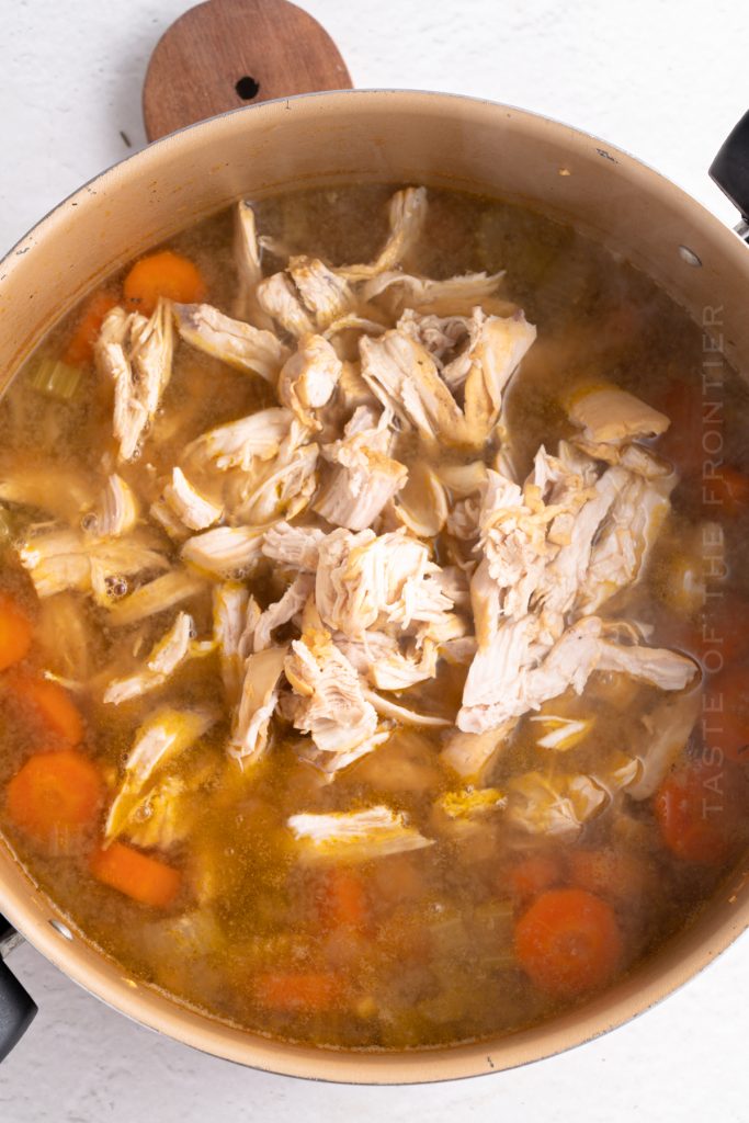 Chicken Noodle Soup - Taste of the Frontier