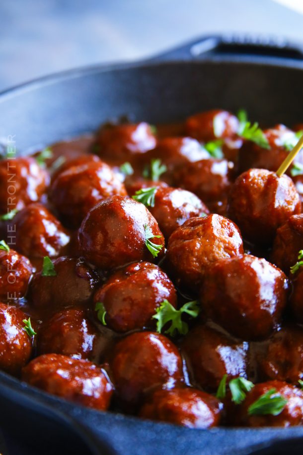 Smoked Meatballs - Taste of the Frontier