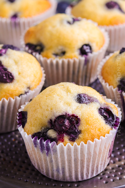 Blueberry Muffins Recipe - Taste of the Frontier