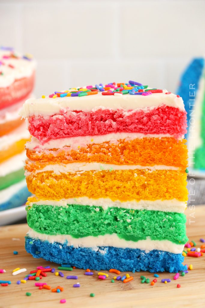 Rainbow Cake - Yummi Haus