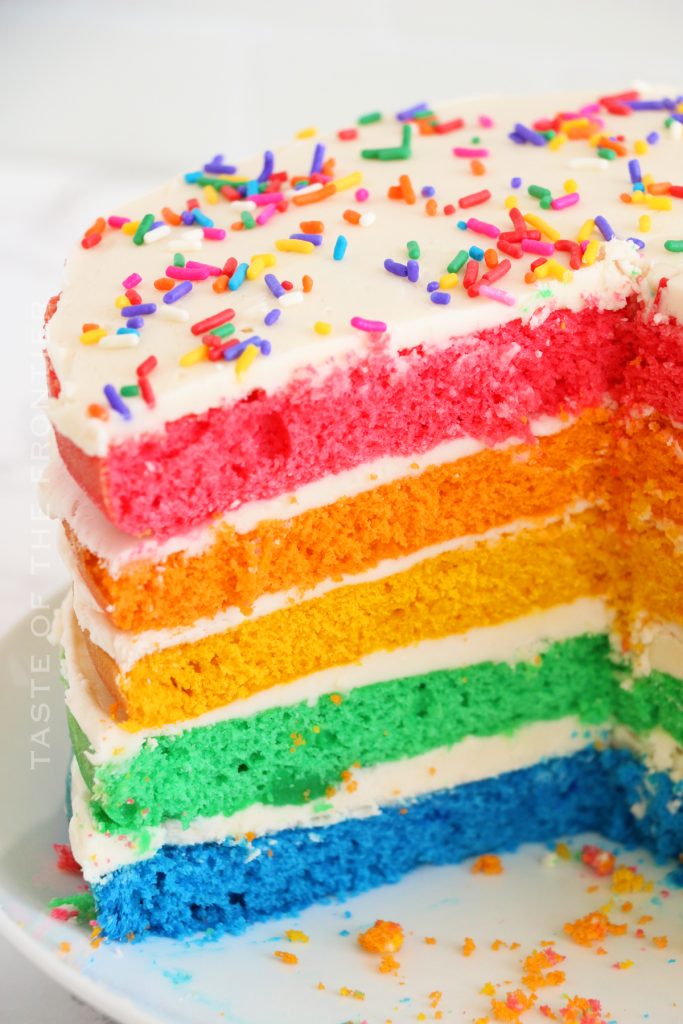 Rainbow Cake - Yummi Haus