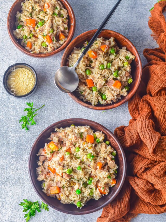 Fast Instant Pot Chicken and Rice