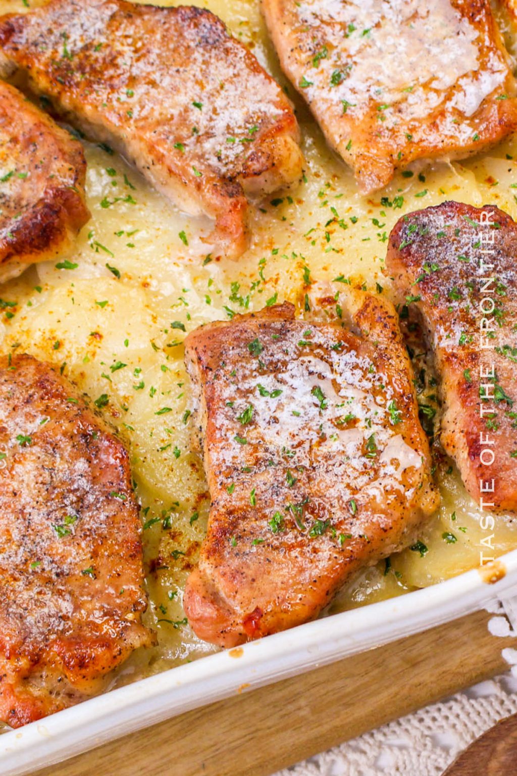 Pork Chops And Scalloped Potatoes - Yummi Haus