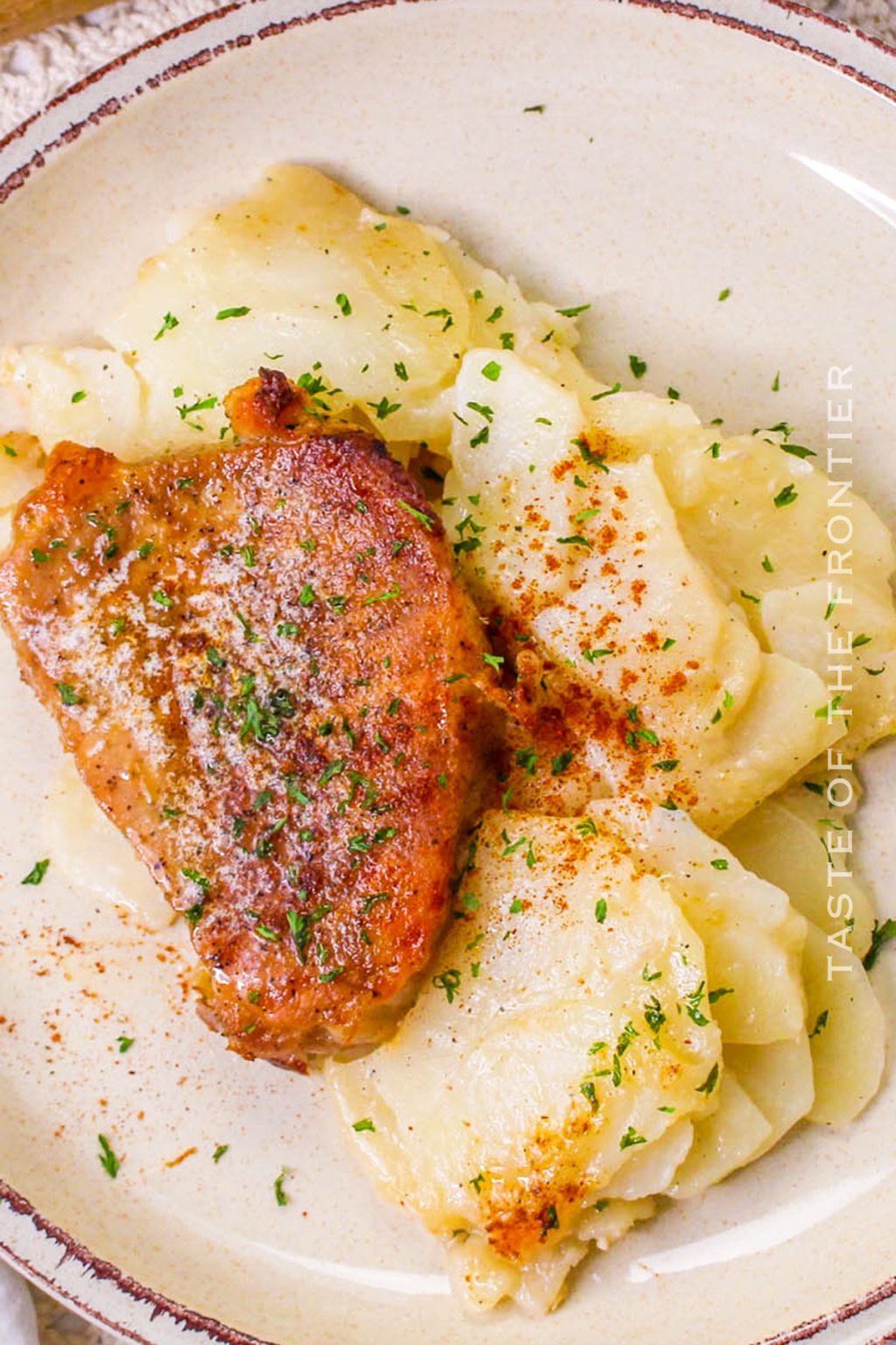 Pork Chops And Scalloped Potatoes Yummi Haus