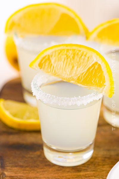 LEMON DROP SHOT RECIPE + WonkyWonderful