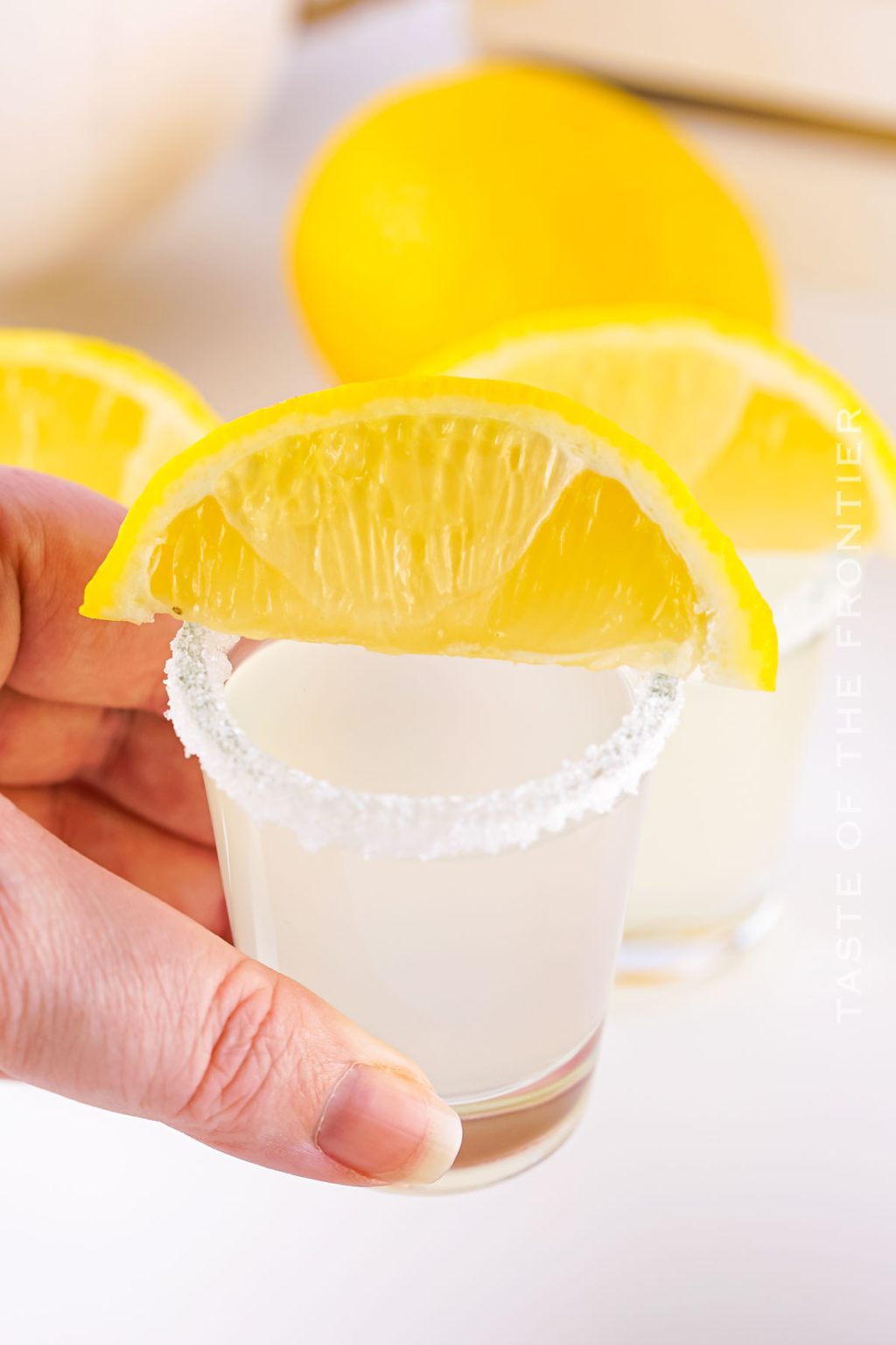 Lemon Drop Shots Taste of the Frontier