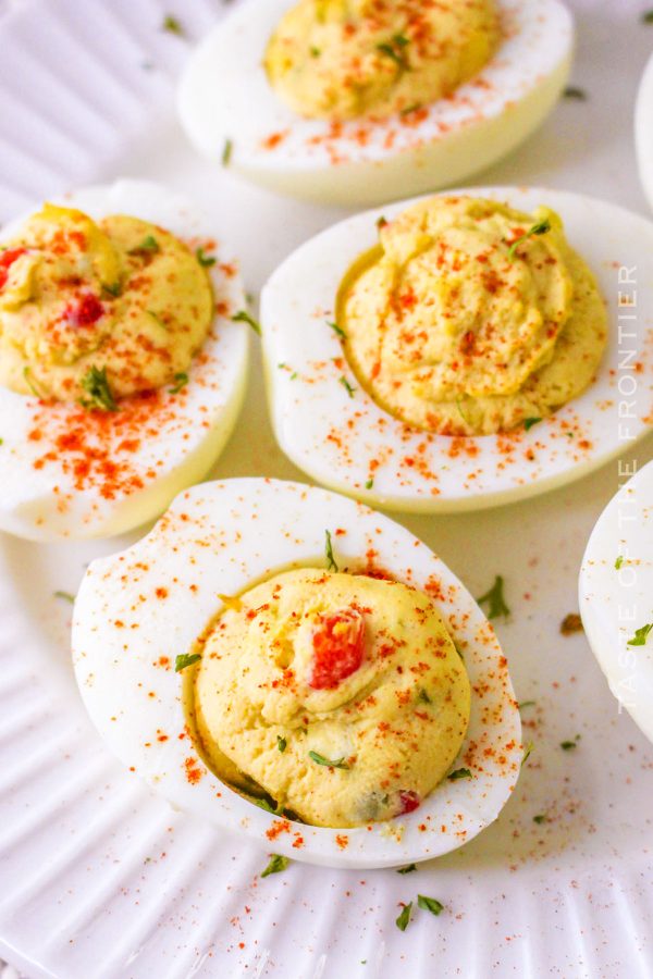 Easy Deviled Eggs Recipe - Yummi Haus