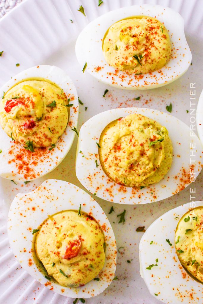 Easy Deviled Eggs Recipe - Taste of the Frontier