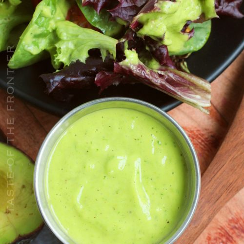 Creamy Green Goddess Dressing