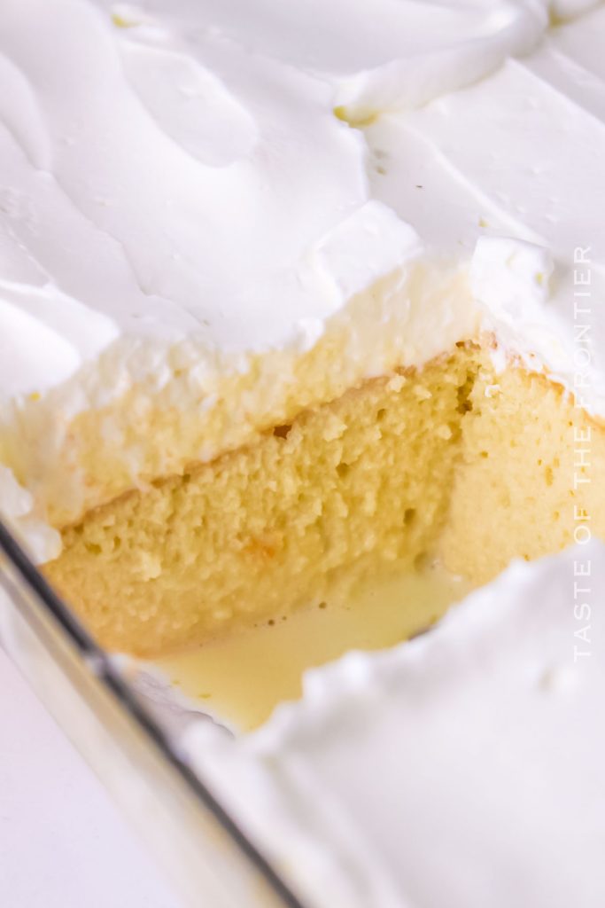 Tres Leches Cake - Taste of the Frontier