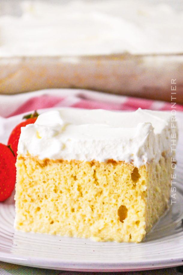 Tres Leches Cake - Taste of the Frontier