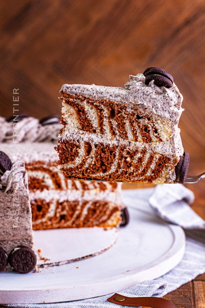 Giant Zebra 'Box' Cake Recipe by Tasty