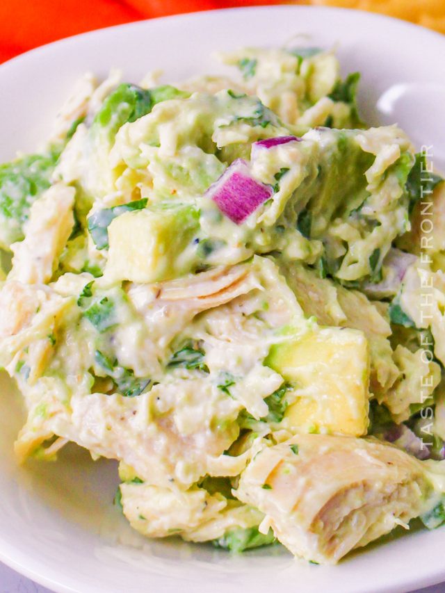 10 Minute Avocado Chicken Salad Recipe Taste Of The Frontier   Cropped Best Avocado Chicken Salad Side Dish 