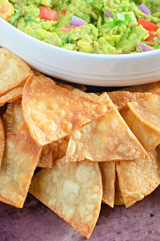 Homemade Tortilla Chips - Yummi Haus