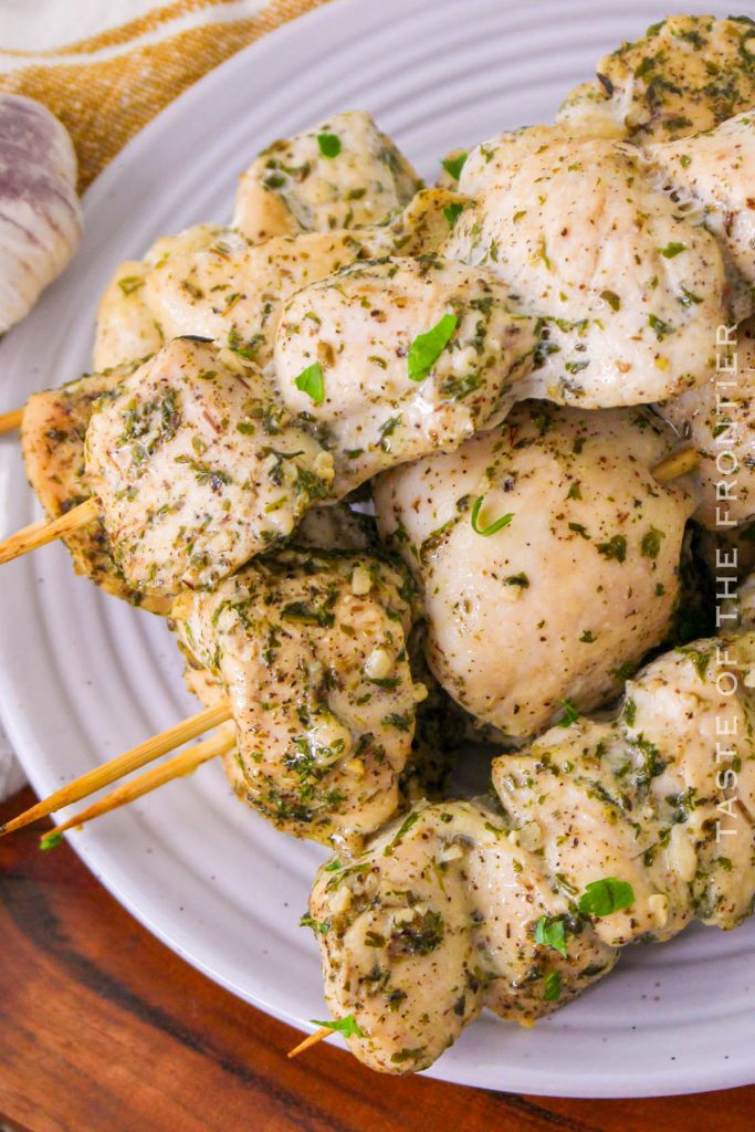 Oven Chicken Kabobs - Taste of the Frontier