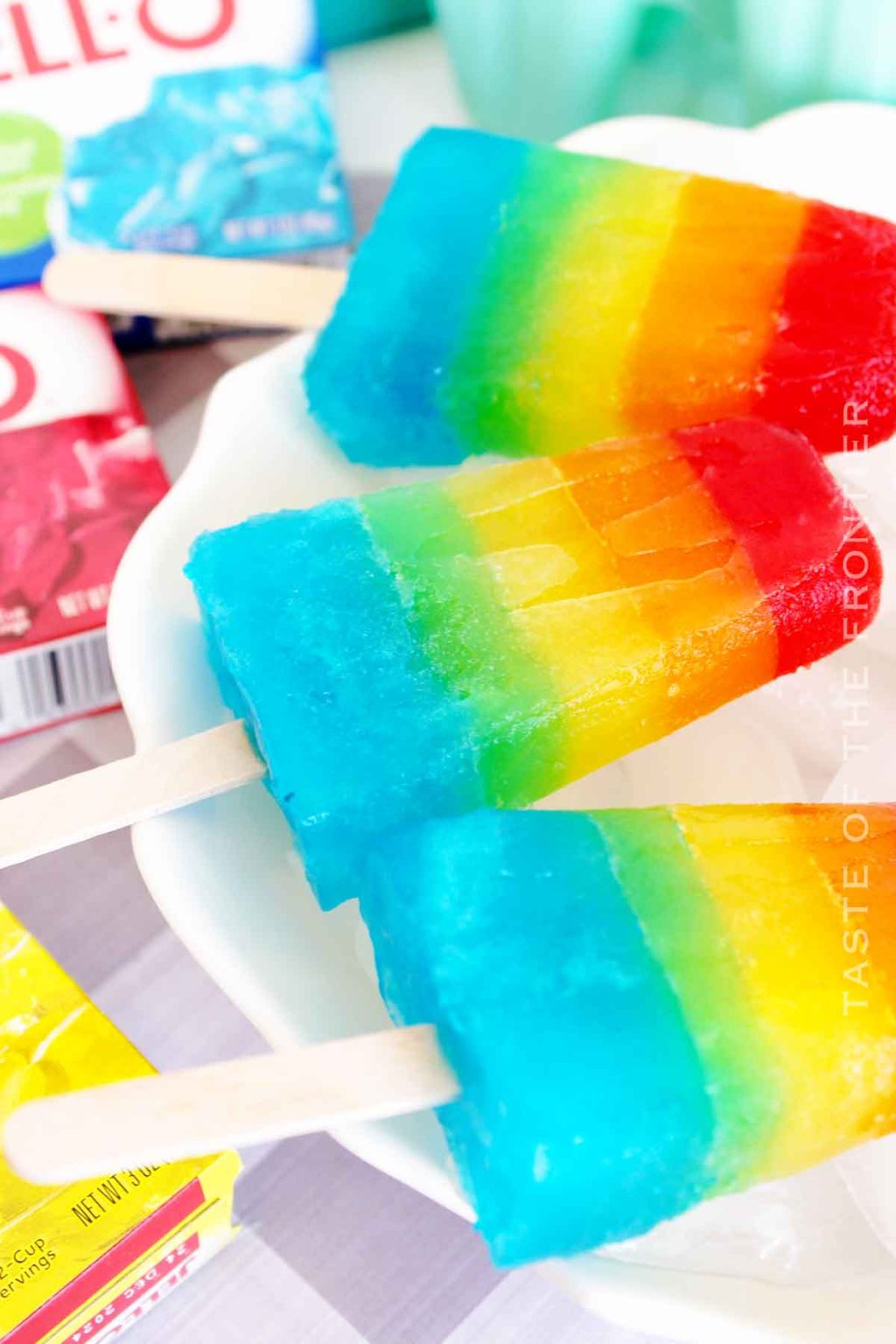 Jello Popsicles - Yummi Haus