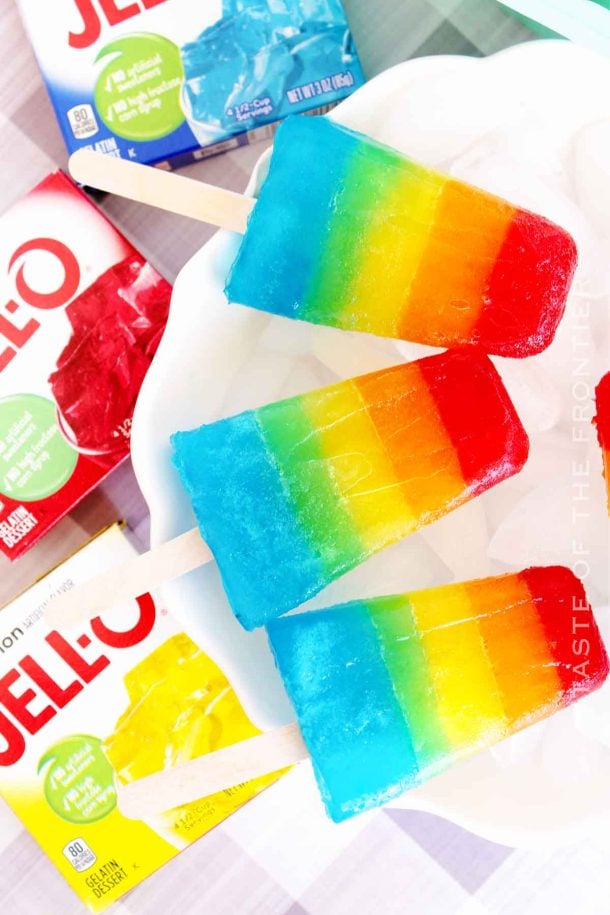 Jello Popsicles - Yummi Haus