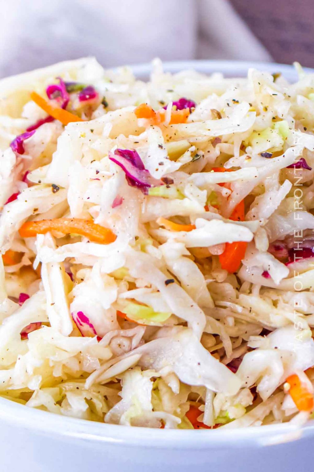 Red Wine Vinegar Coleslaw Taste of the Frontier